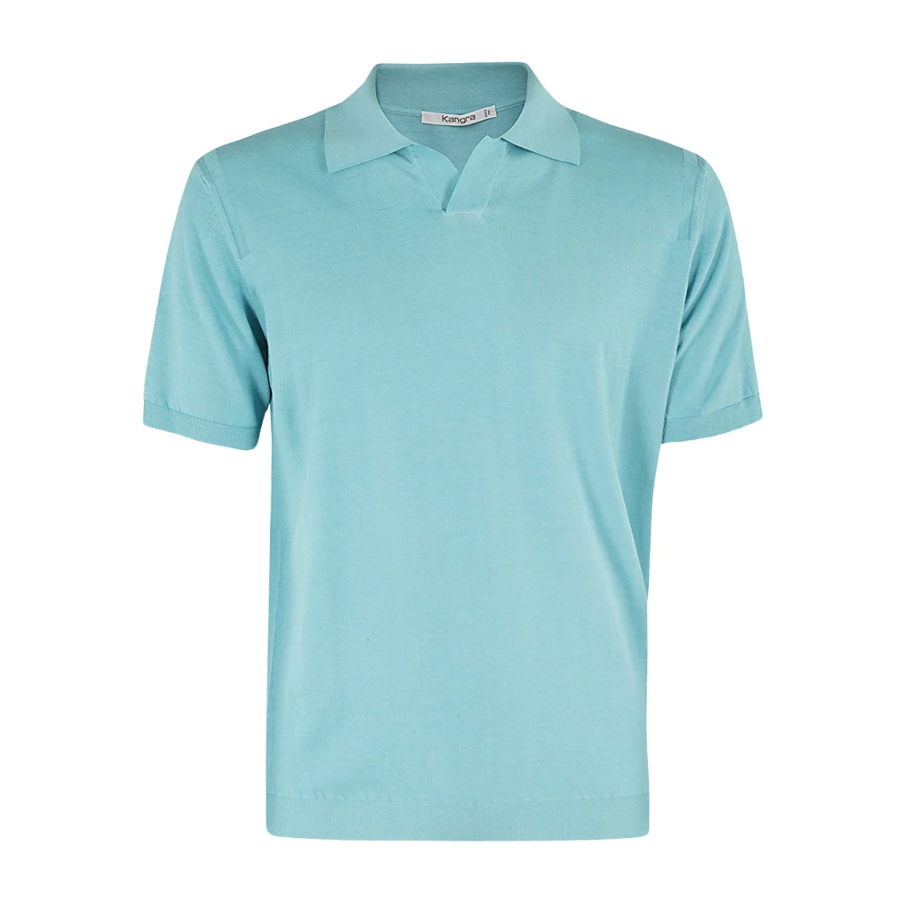 Kangra Klassieke Polo Shirt Blue Heren