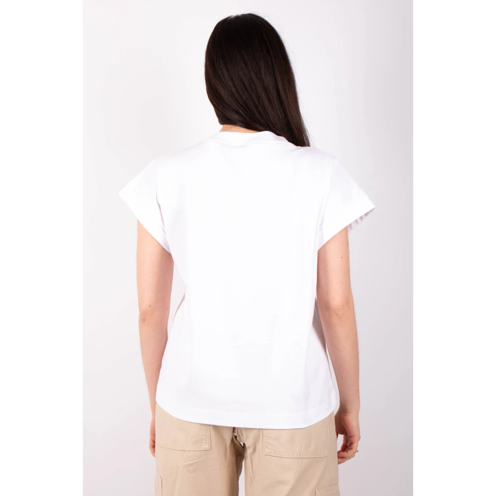 Daniele Fiesoli Witte Oversized T-shirt White Dames