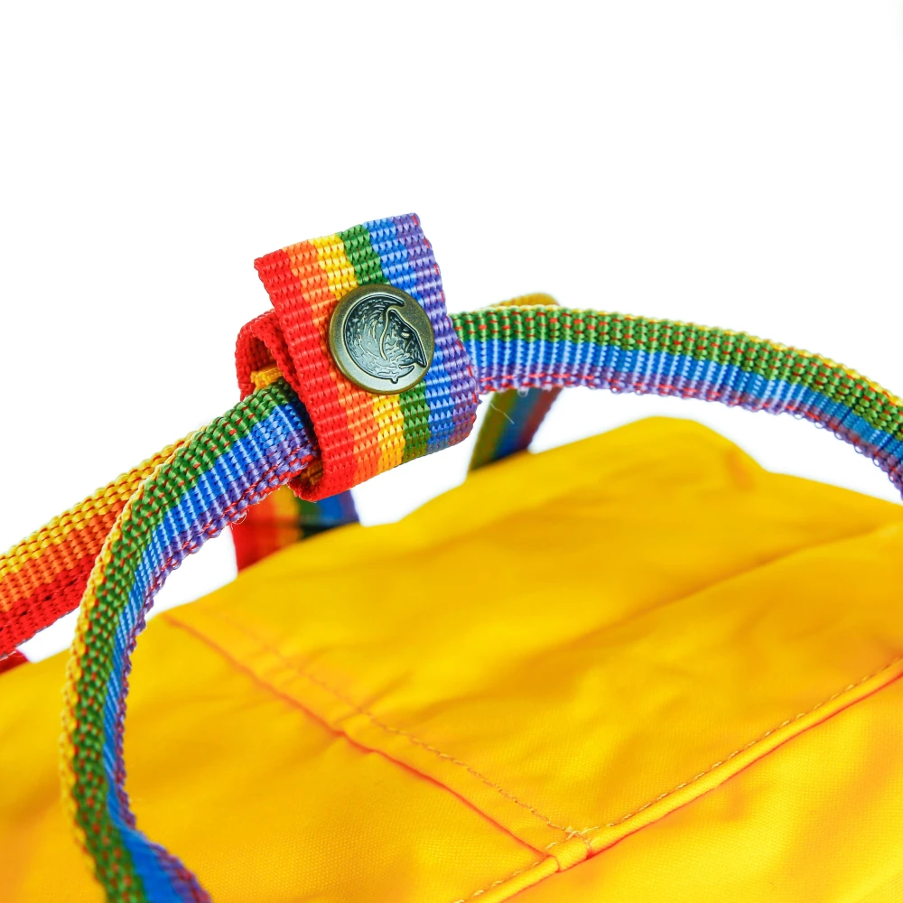 Fjällräven Regenboog Warm Gele Rugzak Yellow Unisex