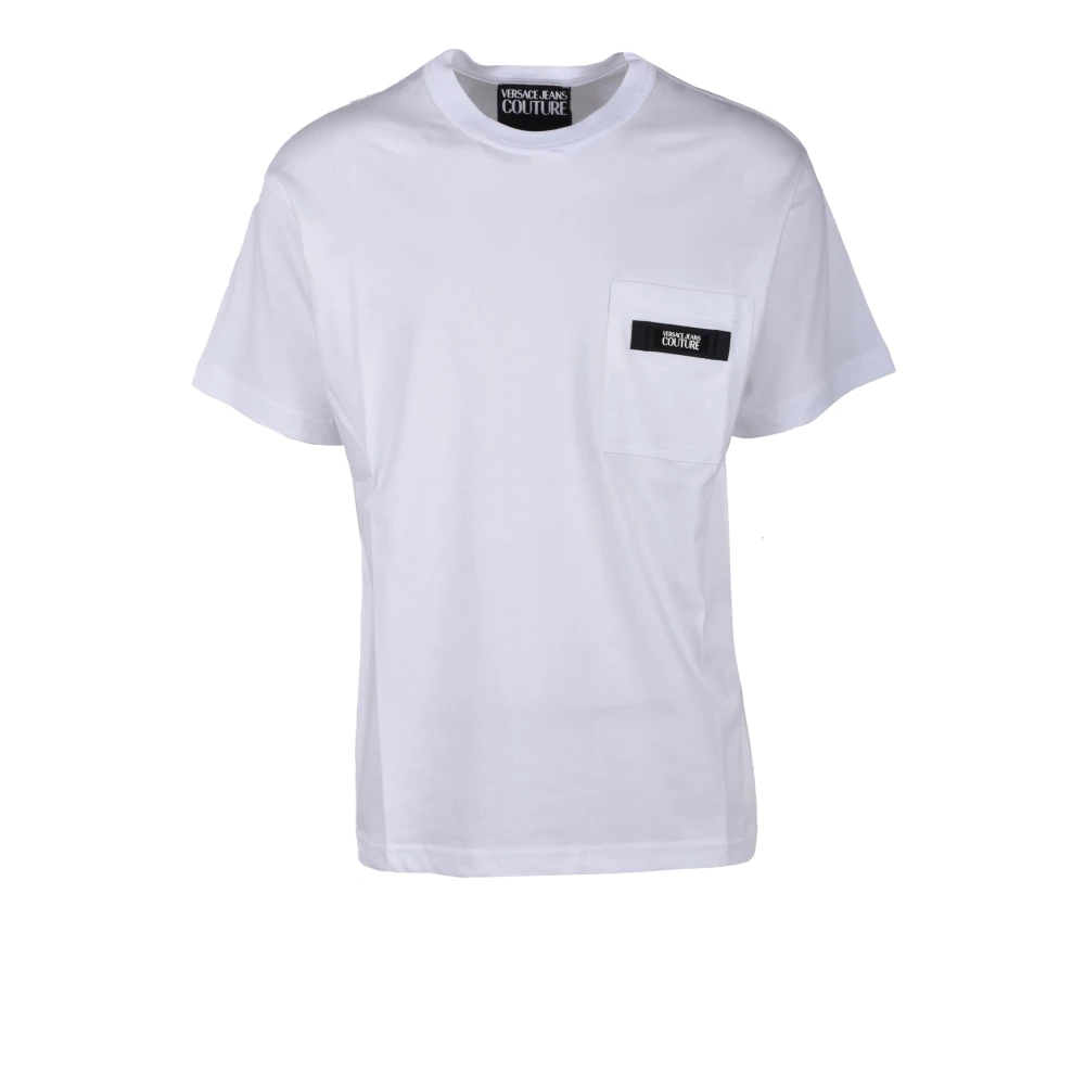 Versace Jeans Couture Stijlvolle katoenen T-shirt White Heren