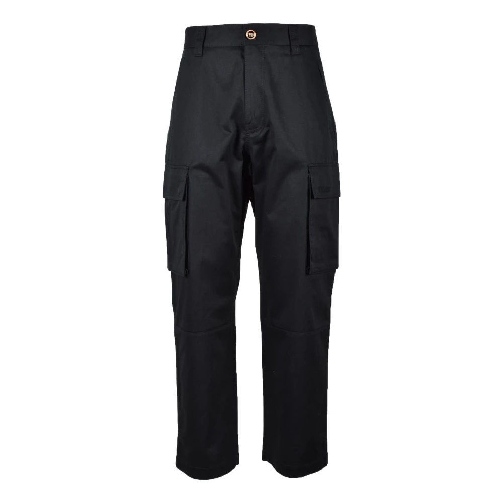 Trousers > Straight Trousers - - Versace - Modalova