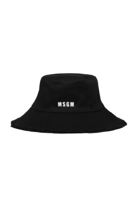 chapeau-en-coton-noir-avec-logo-embelli