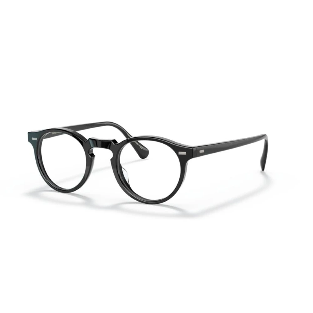 Oliver Peoples Unisex Black Glasses, 50 Mm, Gregory Peck Optical Frame