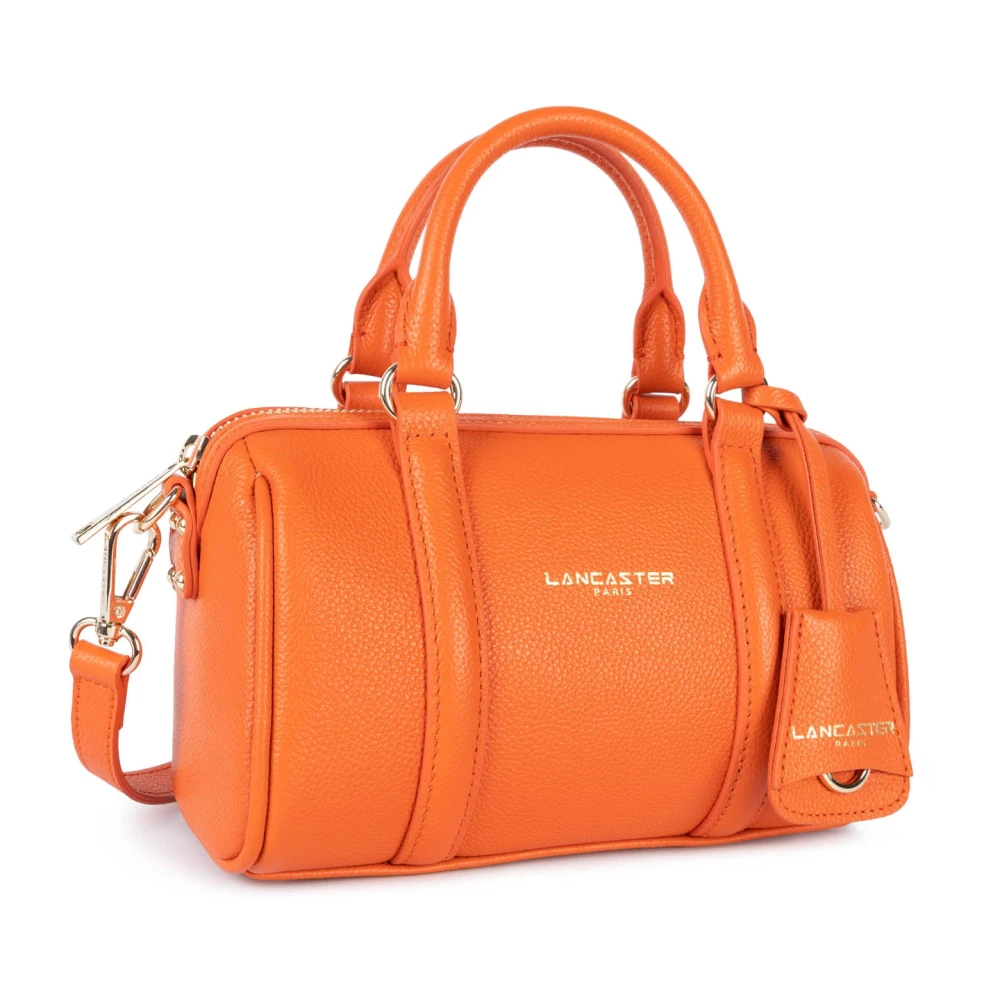 Lancaster Oranje Rits Schoudertas Milano Ana Orange Dames
