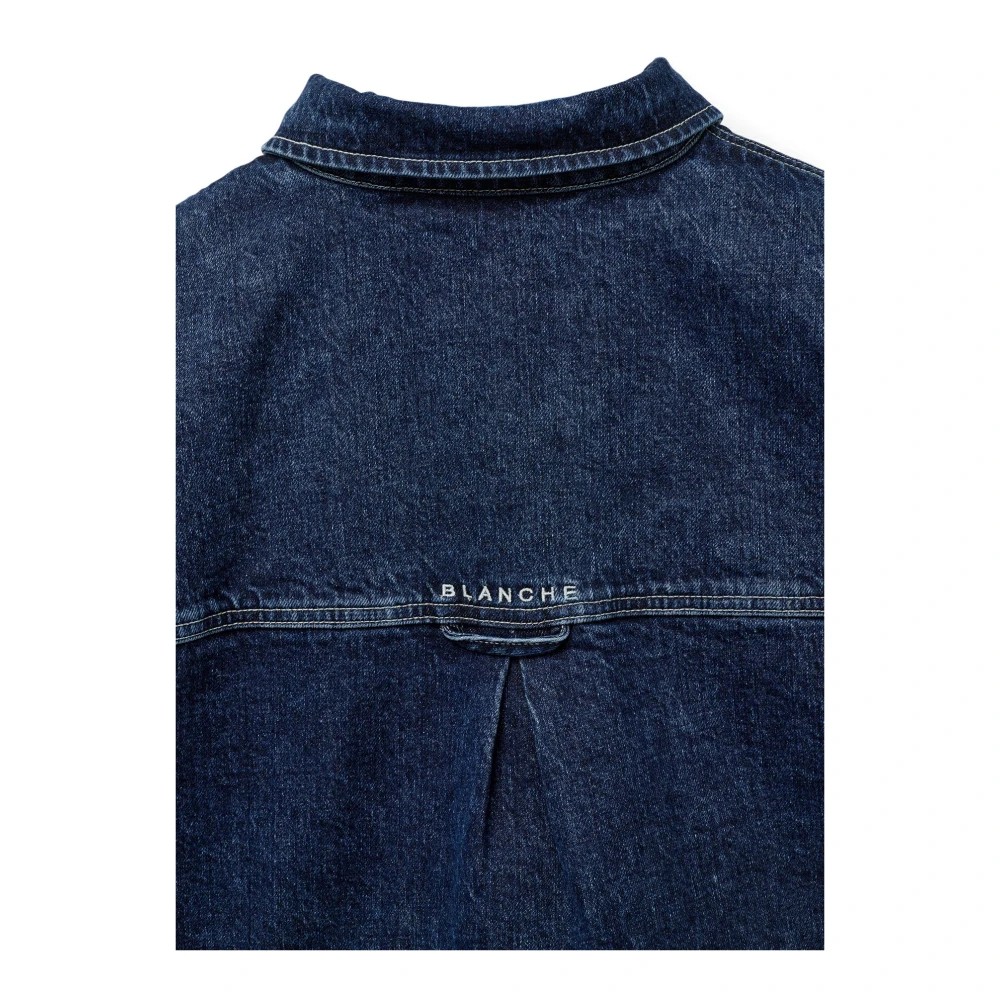 Blanche Wayne Denim Jack Blue Dames