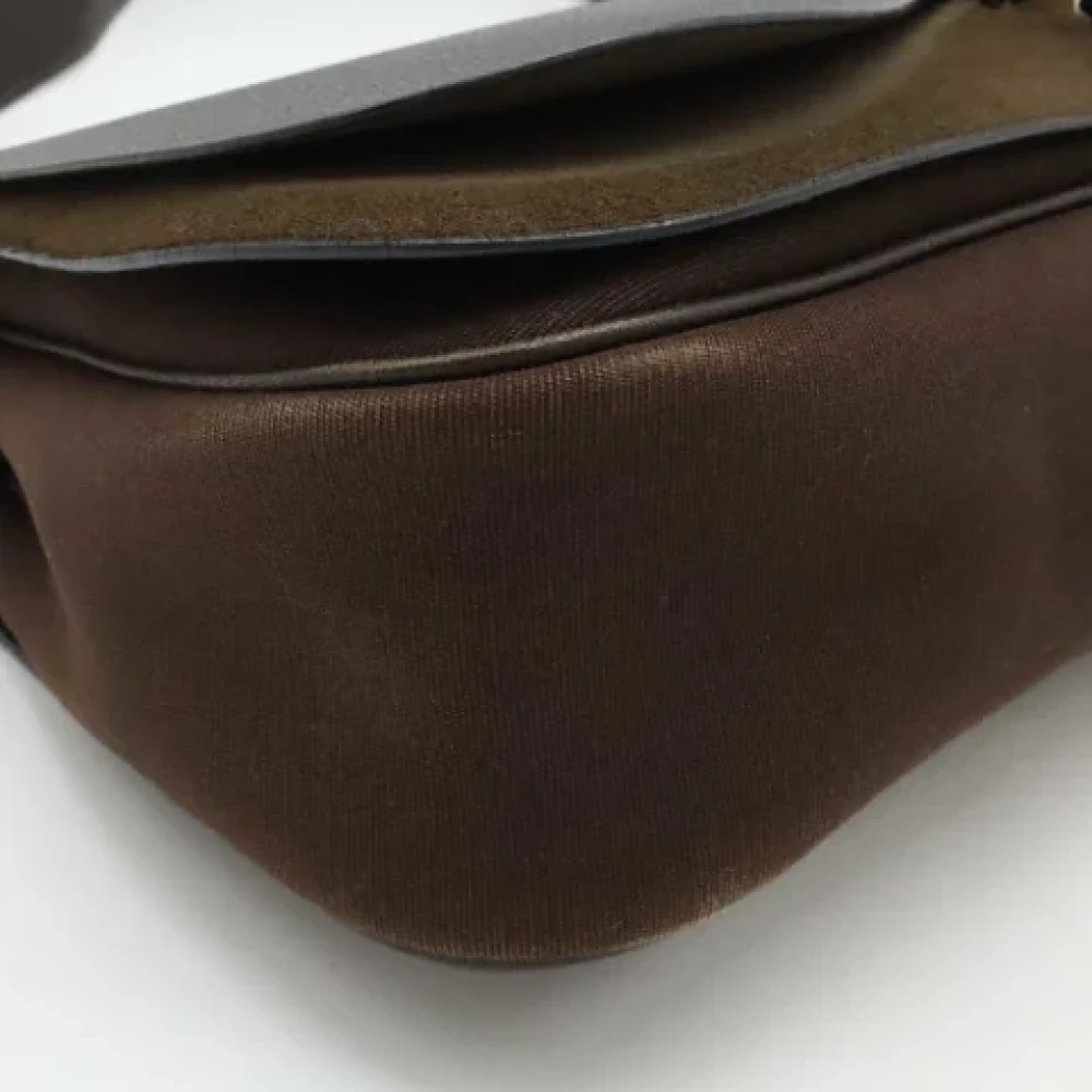 Hermès Vintage Pre-owned Leather handbags Brown Dames