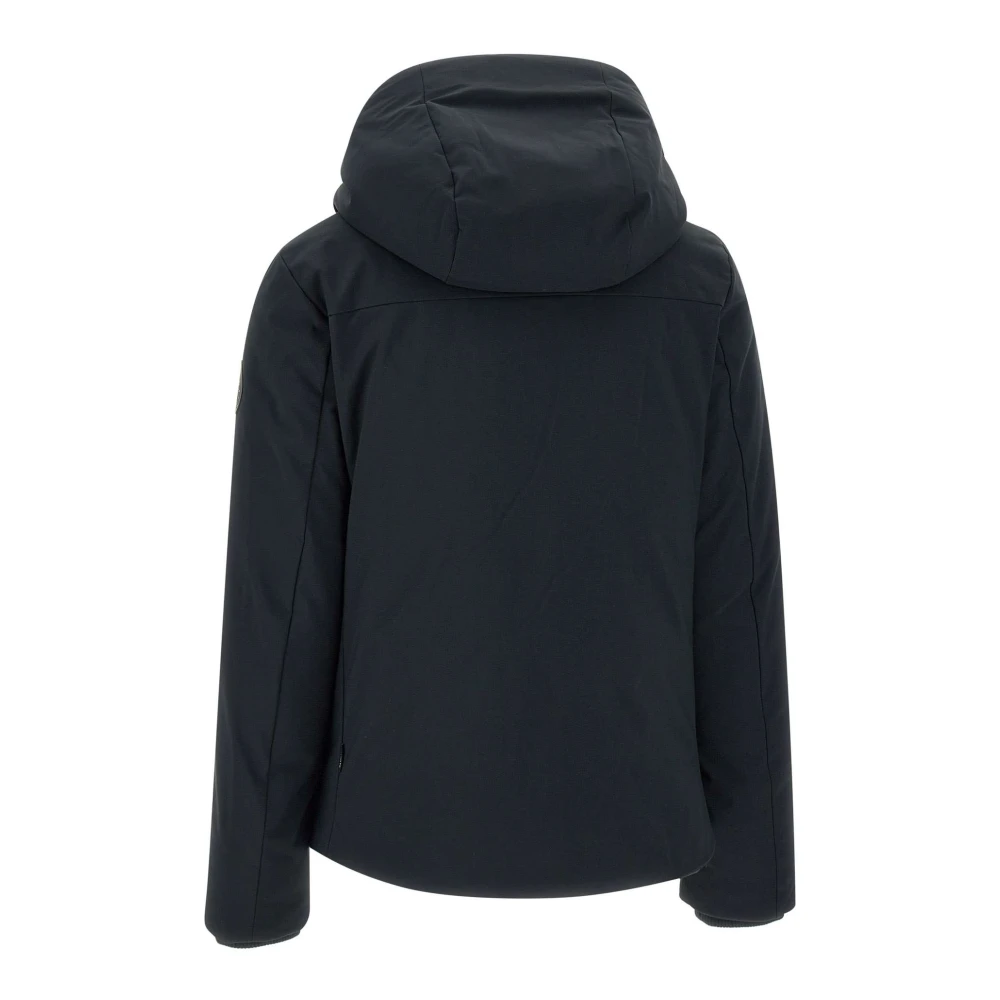 Save The Duck Zwarte Dames Parka met Nep Bontafwerking Black Dames