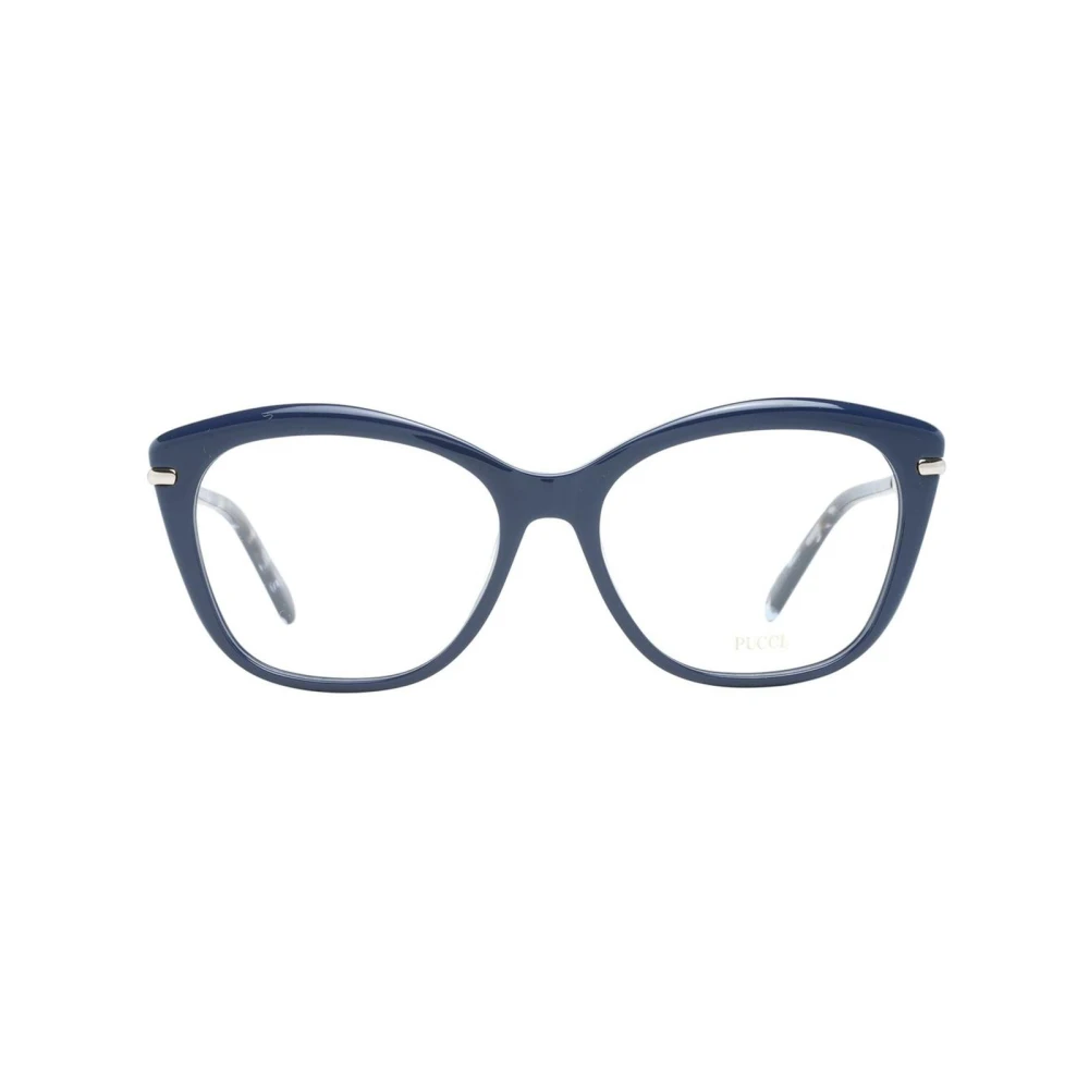 EMILIO PUCCI Blauwe Vrouwen Vierkante Optische Frames Blue Dames