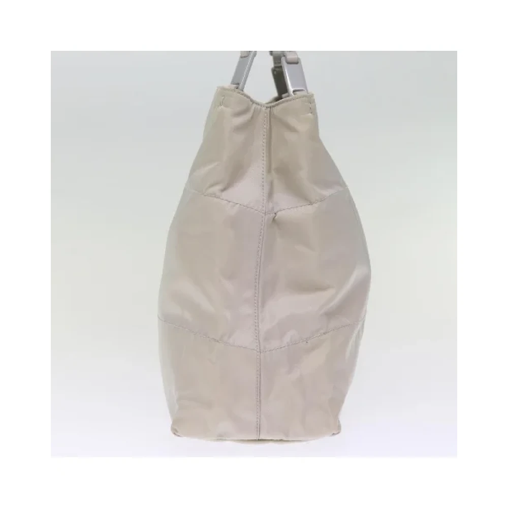 Prada Vintage Pre-owned Nylon prada-bags Gray Dames