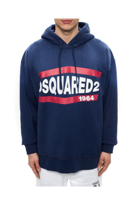 sweat-a-capuche-bleu-imprime