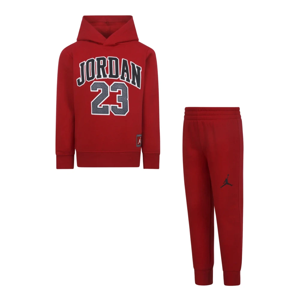 Nike Basketboll Jersey Set för Barn Red, Unisex