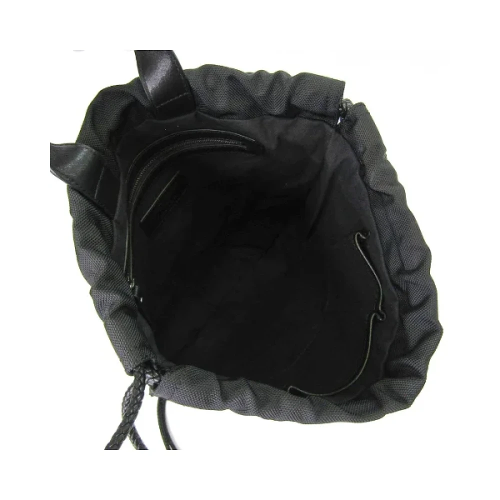 Jimmy Choo Pre-owned Canvas backpacks Black Dames