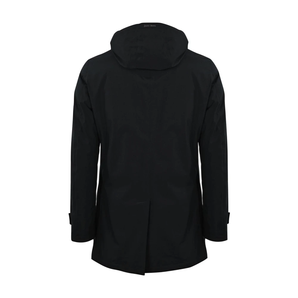 Herno Waterdichte Carcoat met Gore-Tex Membraan Blue Heren