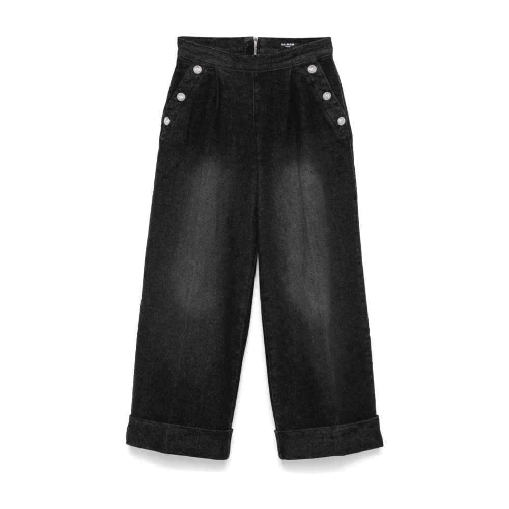 Balmain Girls Black Stylish `S Trousers - Jeans - 13 Y - Kids