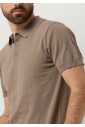 taupe-knit-polo-met-borstprint