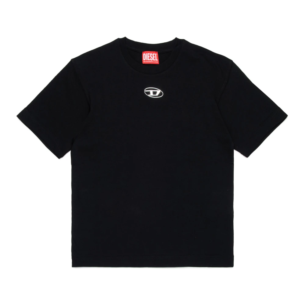 Diesel Men's Black Oval D T-Shirt