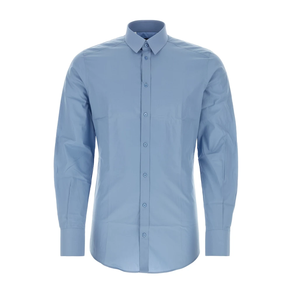 Dolce & Gabbana Stijlvolle Overhemden voor Mannen en Vrouwen Blue Heren