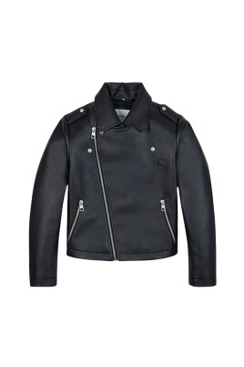monogram-logo-faux-leather-jacket
