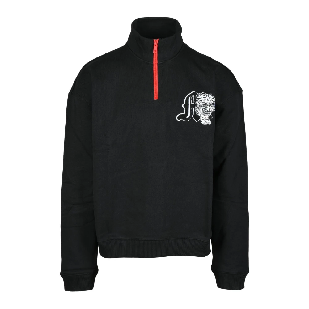 Msgm Sweatshirt Black Heren