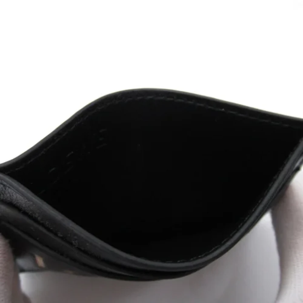 Loewe Pre-owned Leather wallets Black Dames