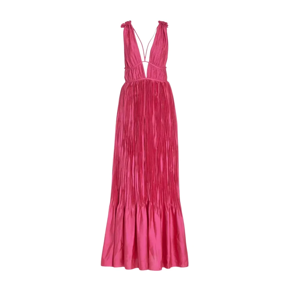Simkhai Amarant Ostara Jurk Gedrapeerd Stijl Pink Dames