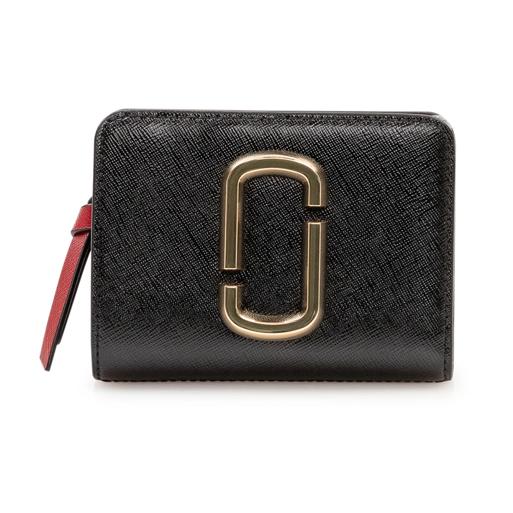 Marc Jacobs Women's Black Wallets & Cardholders, One Size, The Snapshot Mini Compact Wallet