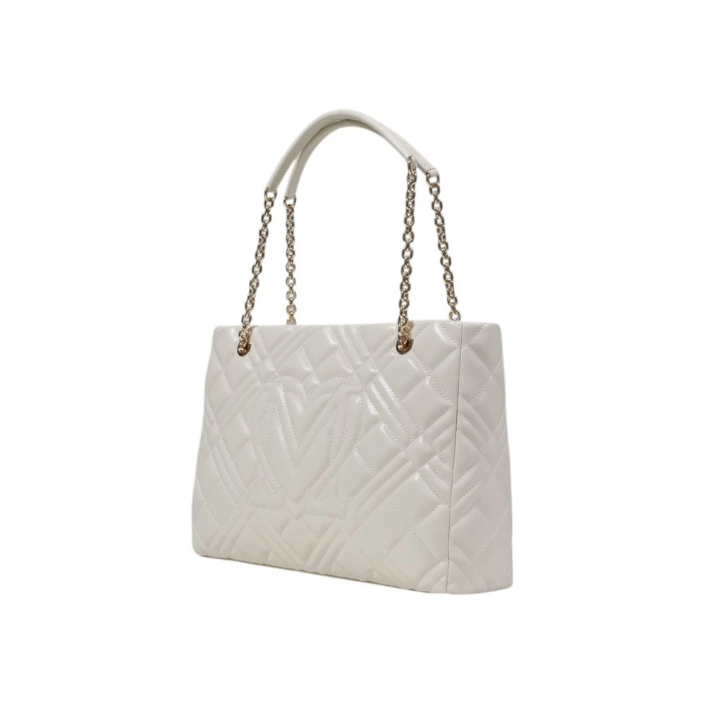 Love Moschino Beige Handtas Lente Zomer Collectie Beige Dames