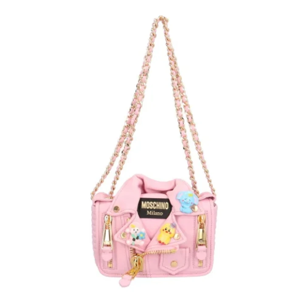 Moschino Pre-Owned Pre-owned Fabric shoulder-bags Pink Dames