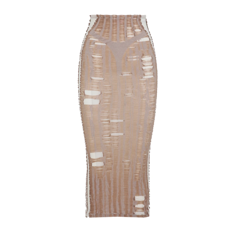 Diesel Naakt Neutrals Rok Stijlvol Comfort Elegantie Beige Dames