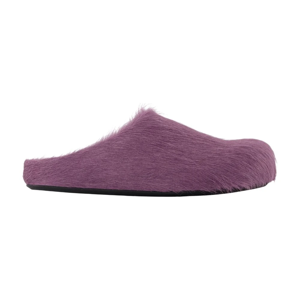 Marni Women's Purple Fussbett Sabot - Mules - 7 Uk - Shoes