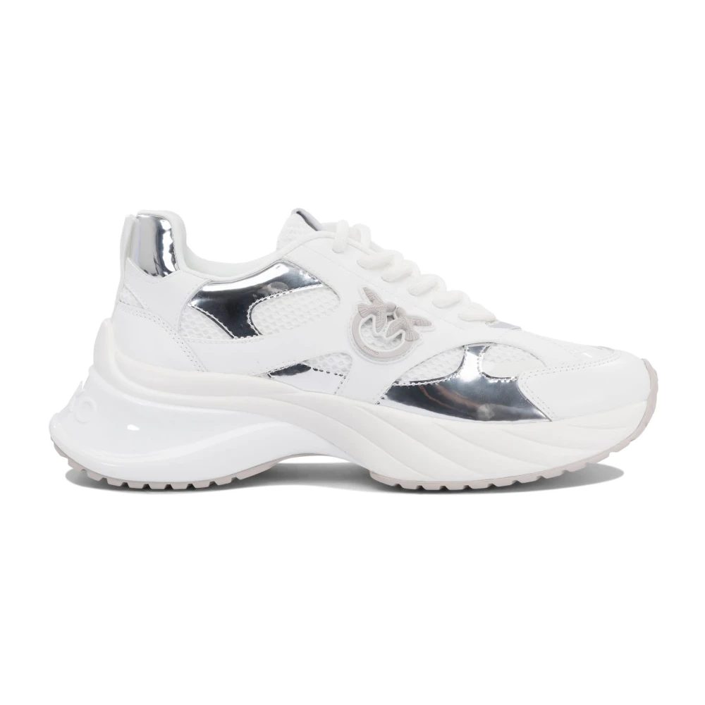 Pinko Women's White Trainers For - Sneakers - 7 Uk - Shoes