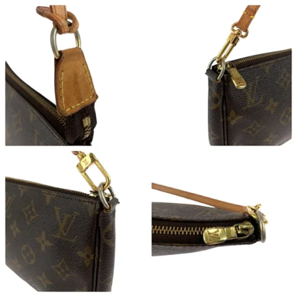 Louis Vuitton Vintage Pre-owned Canvas louis-vuitton-bags Brown Dames