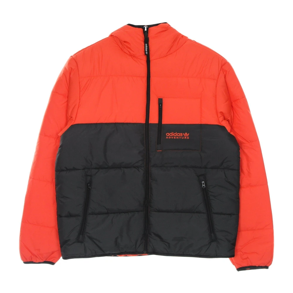 Adidas Men's Multicolor Reversible Puffer Jacket - Jackets - S - Sport