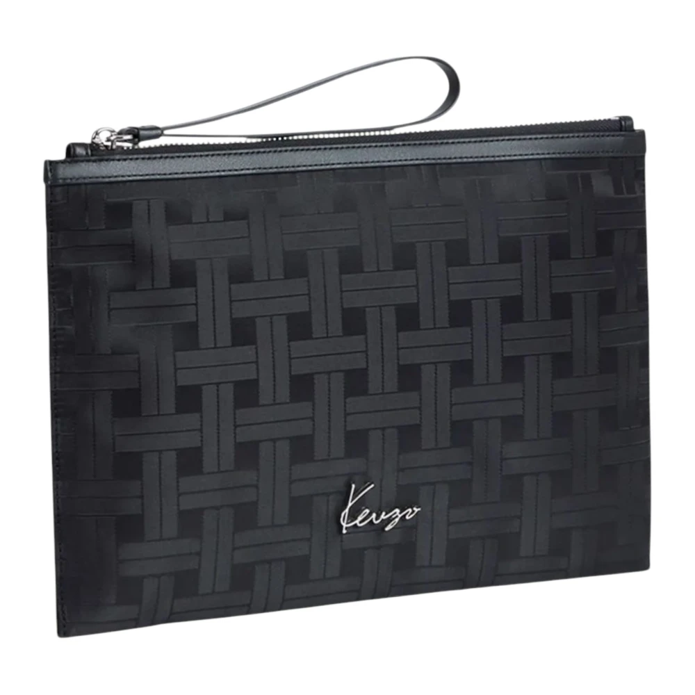 Kenzo Uomo Nero Borse, Taglia Unica, New,