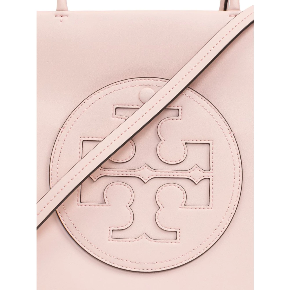 TORY BURCH Blush Pink Double T Motif Handtas Pink Dames