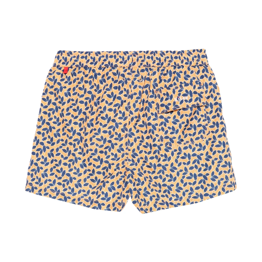 Kiton Oranje Strandkleding voor Mannen Orange Heren
