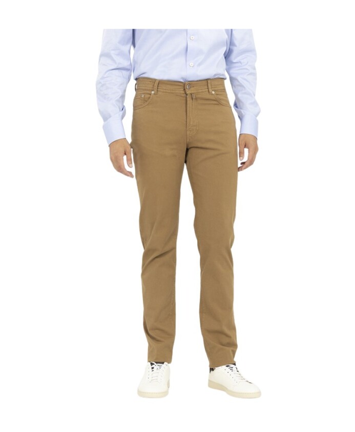 pantalon-slim-fit-en-coton
