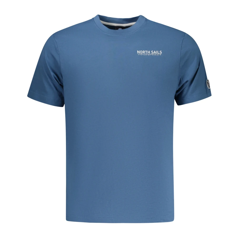 North Sails Men's Blue T-Shirts, 2XL, Short-Sleeved T-Shirt