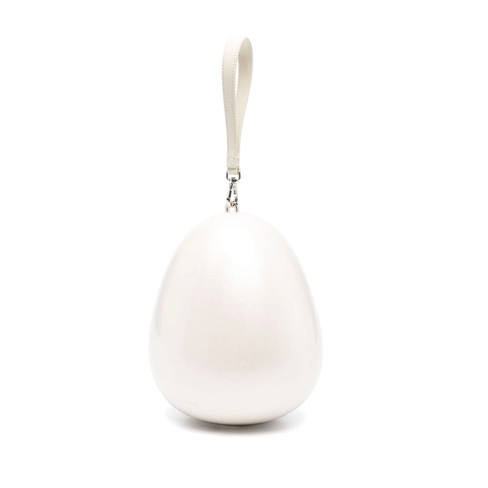Simone Rocha Beige Clutch Tas met Bandjes Beige Dames