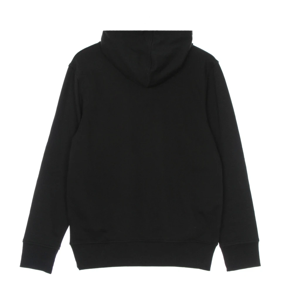 majestic filatures Zwarte Loopback Hoodie voor Mannen Black Heren