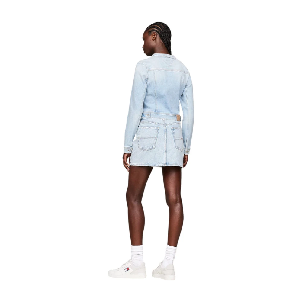 Tommy Jeans Denim Jack Blue Dames