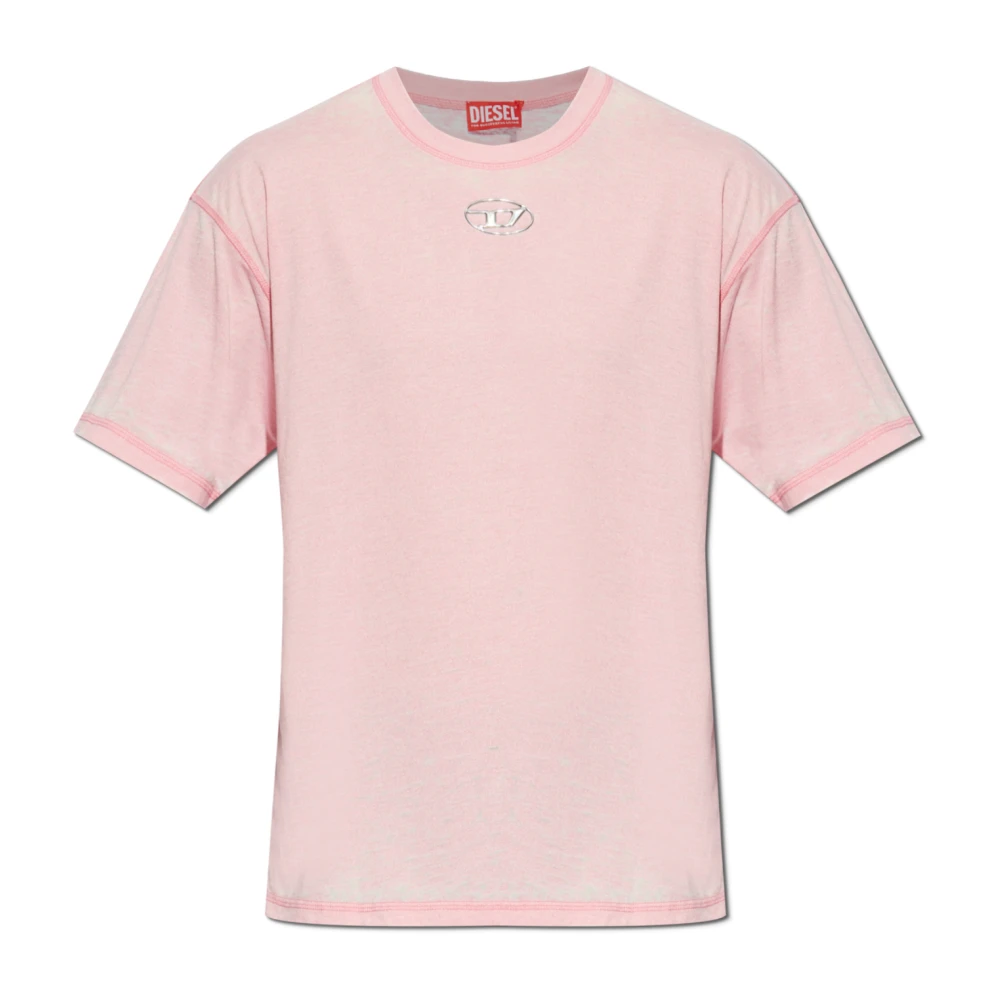Diesel Men's Pink T-Boxt-Pak T-Shirt