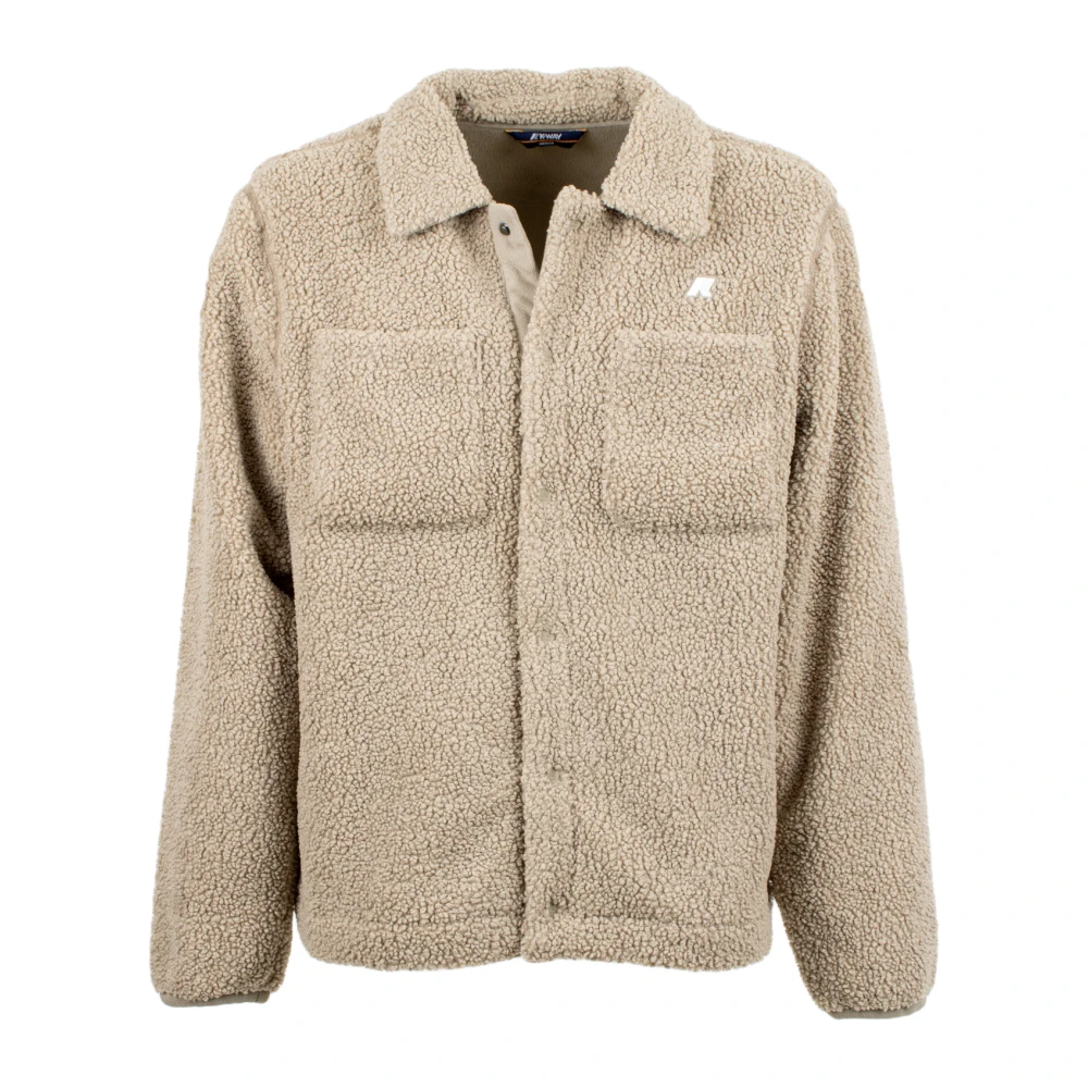 K-Way Herren Beige Jacken, Lgröße: