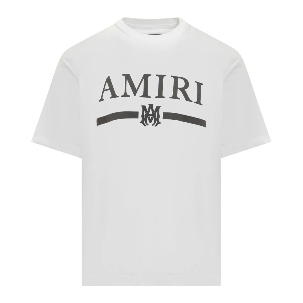 Amiri Logo T-shirt voor Heren White Dames