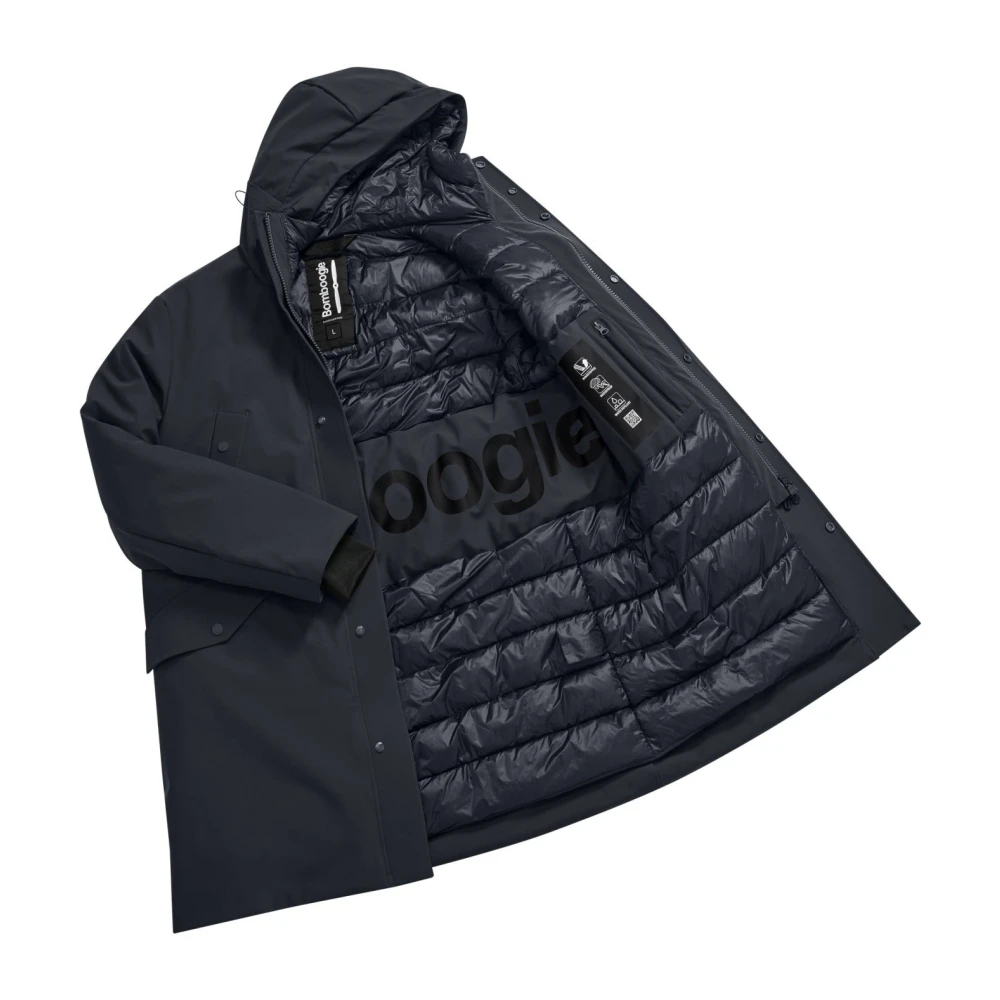 BomBoogie Dubbel Gevoerde Parka Blue Heren
