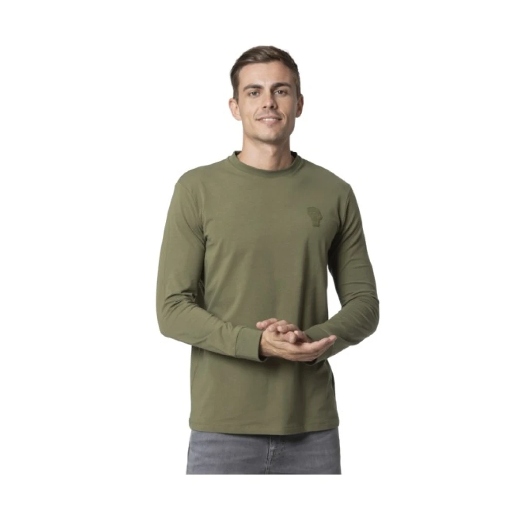 Karl Lagerfeld, Uomo, Top, Verde, M, new,