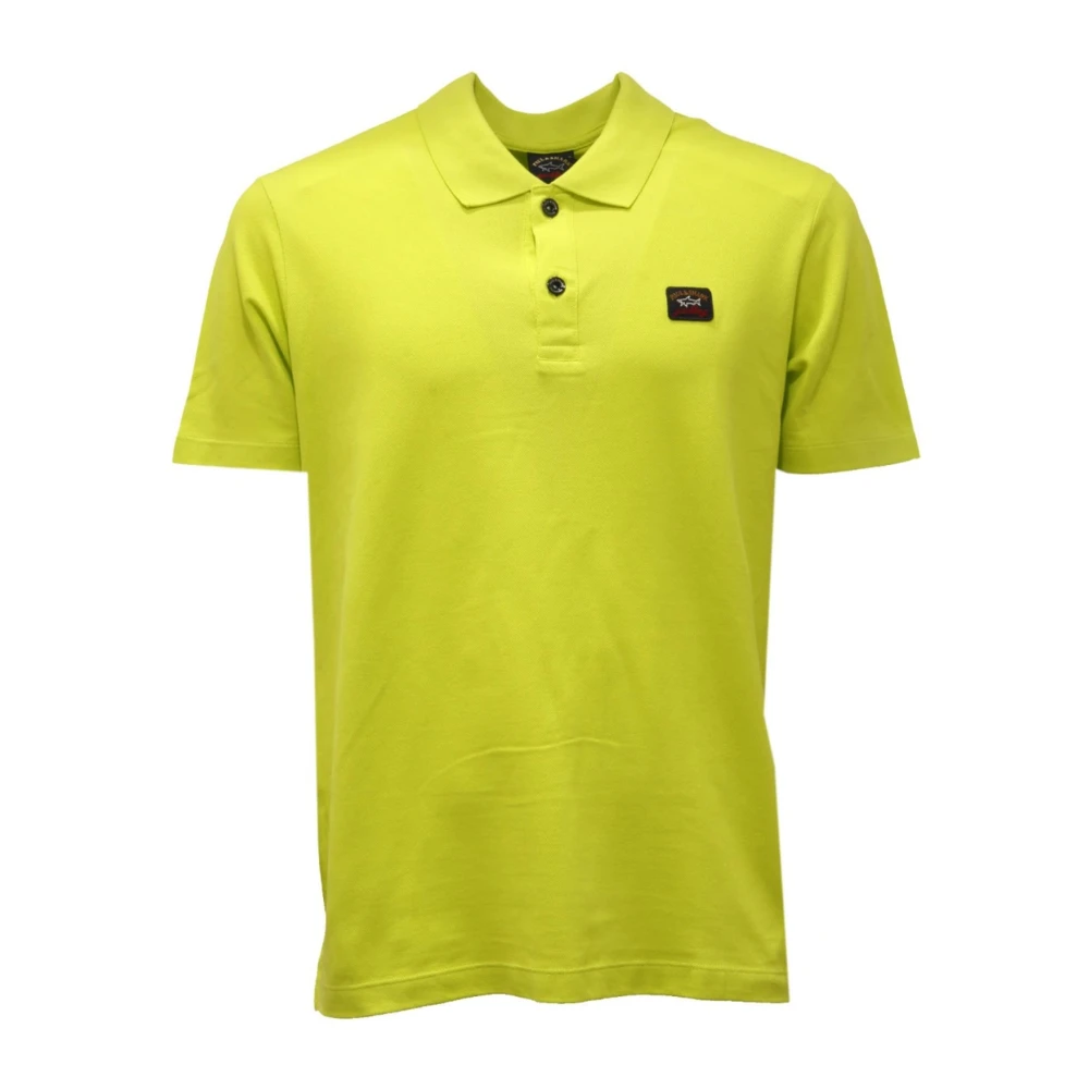 Paul & Shark Yellow Polo Shirts, Male, Xs, Polo Shirt