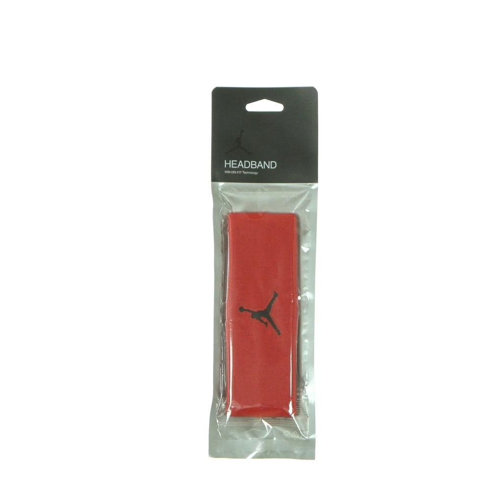 Jordan Geborduurd Logo Elastisch Hoofdband Red Heren