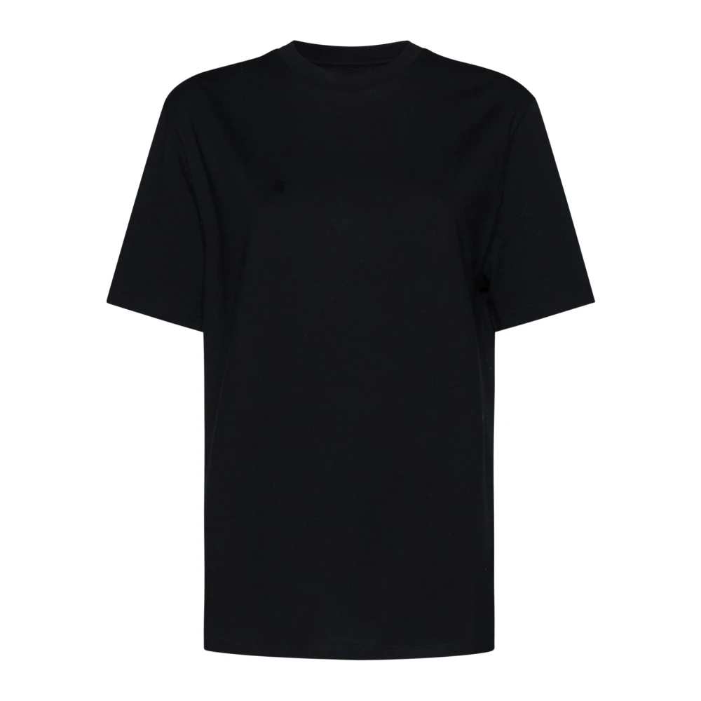 Jil Sander Zwarte T-shirts en Polos Black Dames
