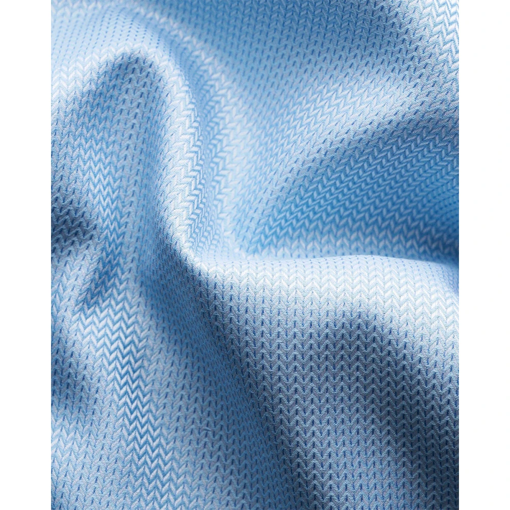 Eton Lange mouw overhemd Blue Heren